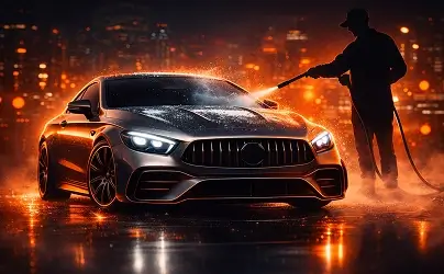 Ночная автомойка